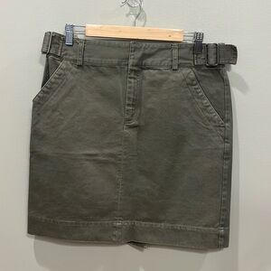GAP Factory Olive Mini Skirt